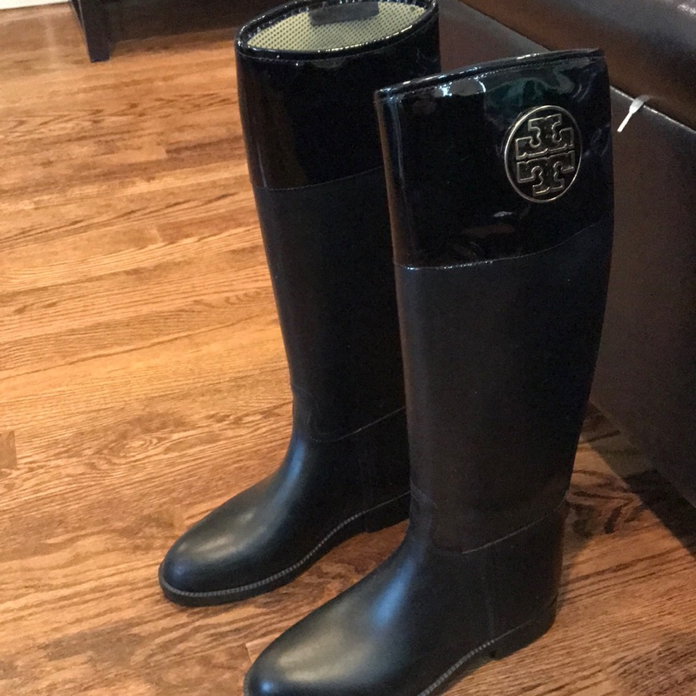 Tory Burch rain boots
